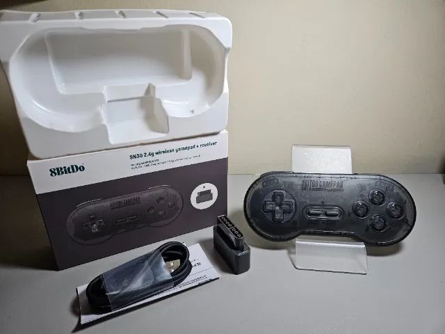 Controle 8BitDo | Super Nintendo e Super Famicom (SNES e SFC) | Excelente e Testado - Foto 2