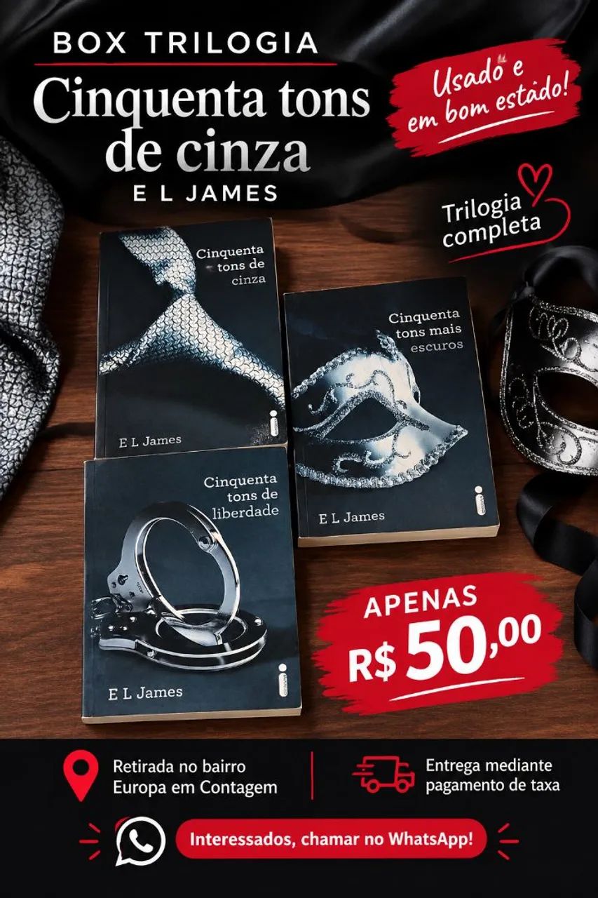 Trilogia Cinquenta tons de cinza 