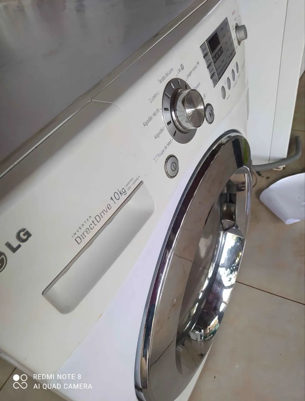 Lava e seca LG 10 kg semi nova - Foto 3