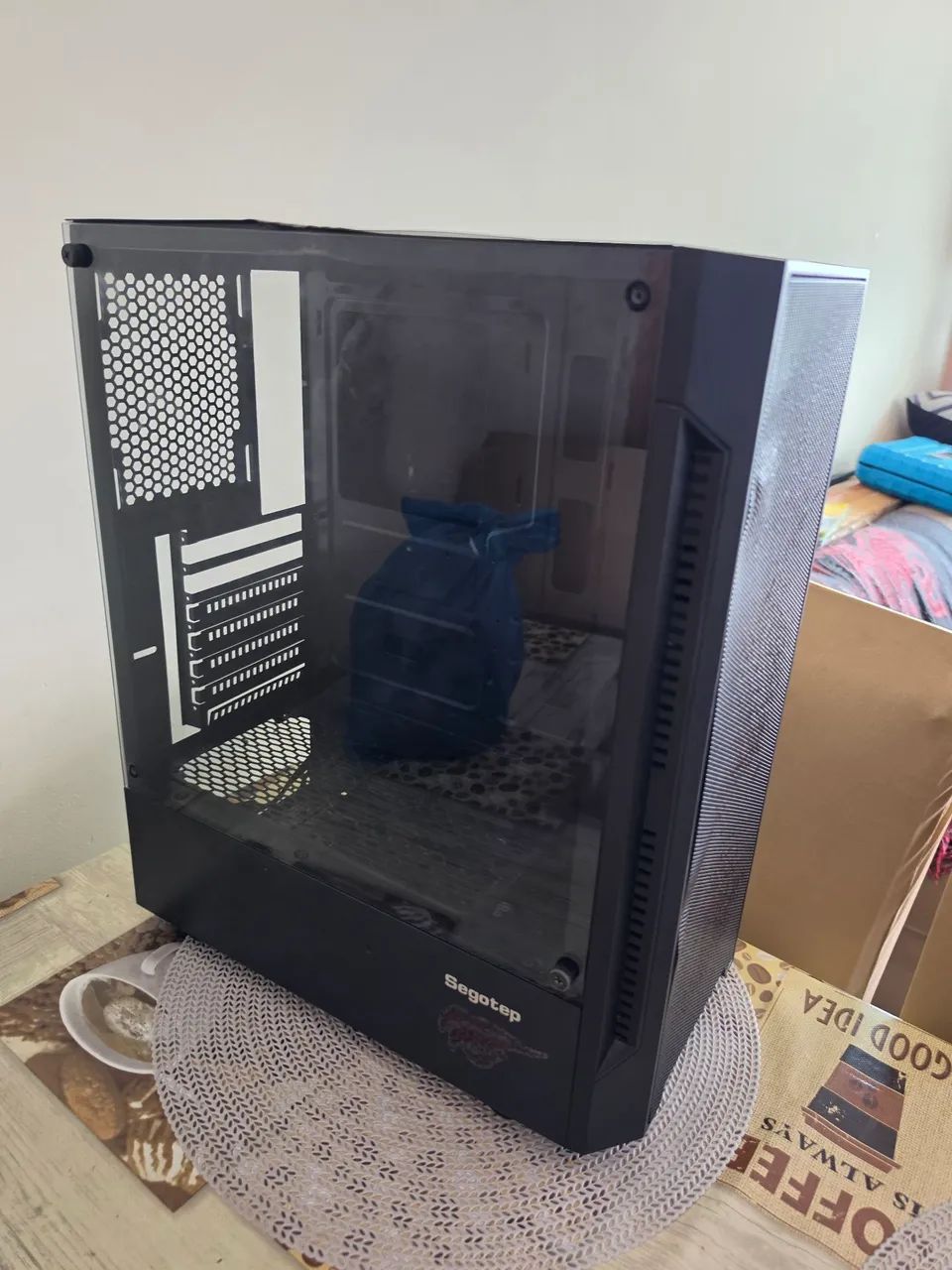 Gabinete atx com vidro lateral - Foto 2
