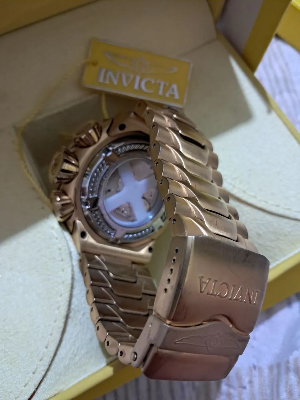 Relógio INVICTA ORIGINAL Thunderbolt dourado - Foto 3