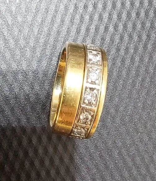 Aliança Ouro 18k - Foto 2