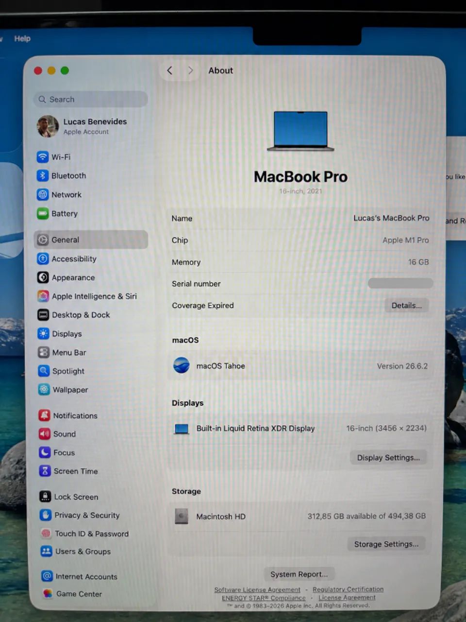 MacBook Pro 16? 2021 - M1 Pro - 16 GB - 512 GB - Foto 3