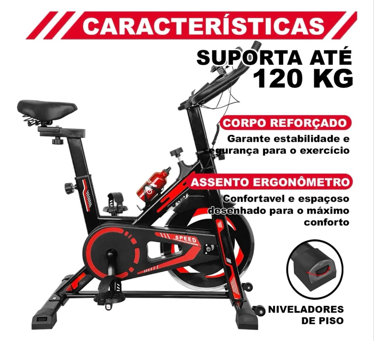 Bicicleta Spinning Ergométrica - Foto 4