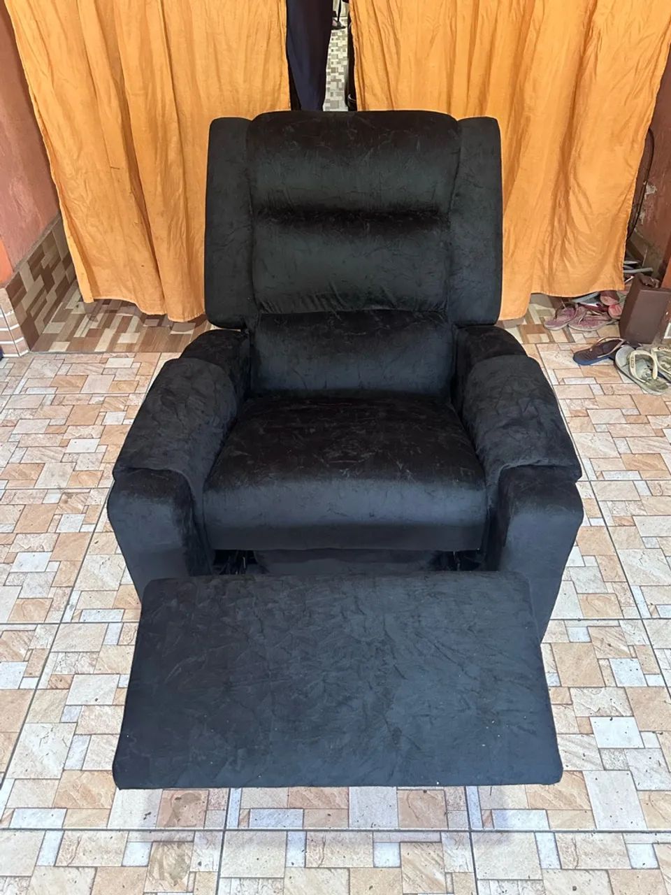 POLTRONA RECLINÁVEL NOVA R$:550 COM ENTREGA WATTSZAP: * - Foto 4