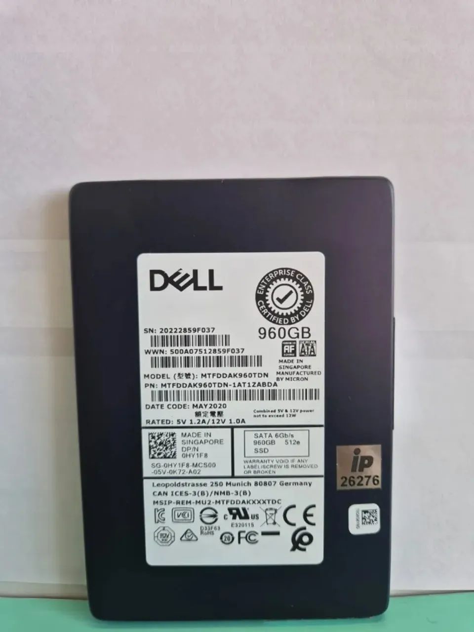 Ssd Dell 960gb - Foto 2