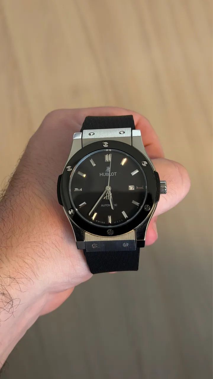 RELÓGIO HUBLOT CLASSIC FUSION CLONE - Foto 3