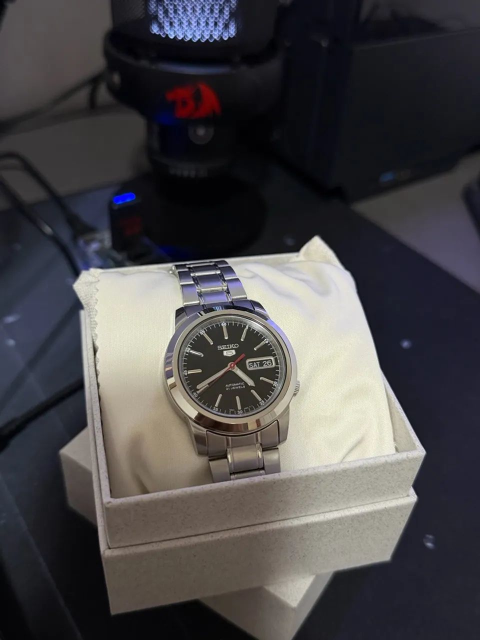 Relógio Seiko 5 automático  - Foto 3