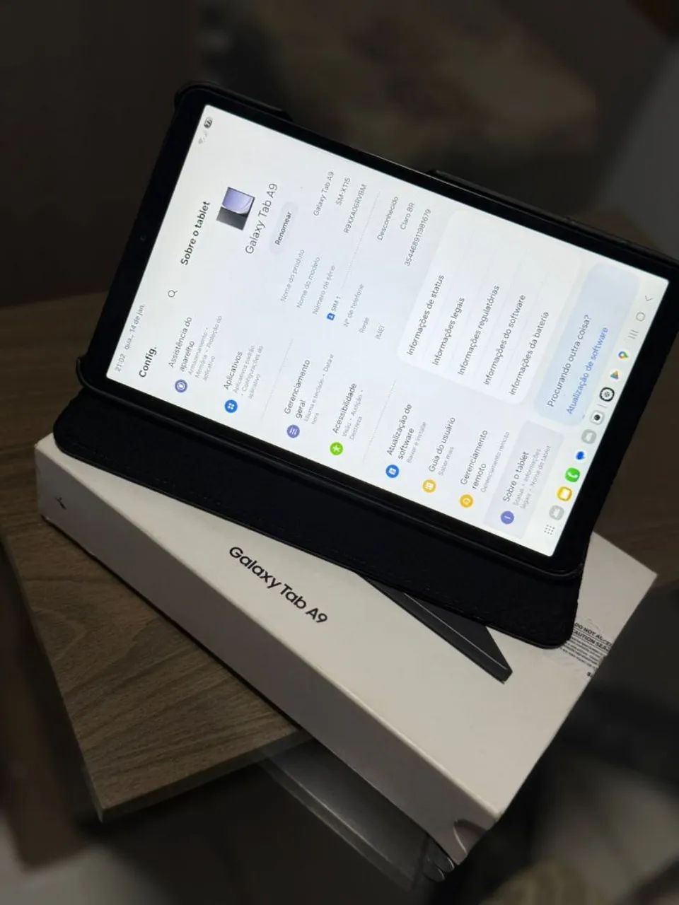 Tablet Samsung A9 4G Chip - Anápolis 