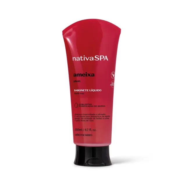Sabonete Líquido Nativa Spa Ameixa 200ml