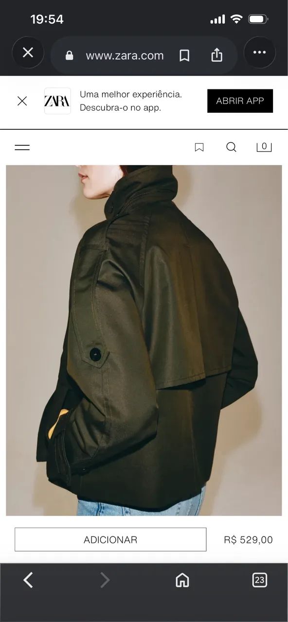 Trench coat Zara - Foto 2