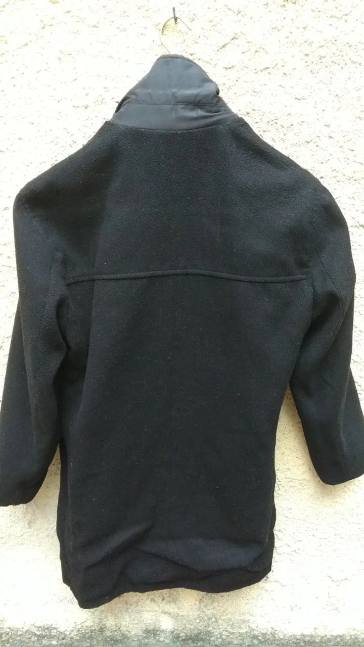 Sobretudo masculino preto dupla face  - Foto 5