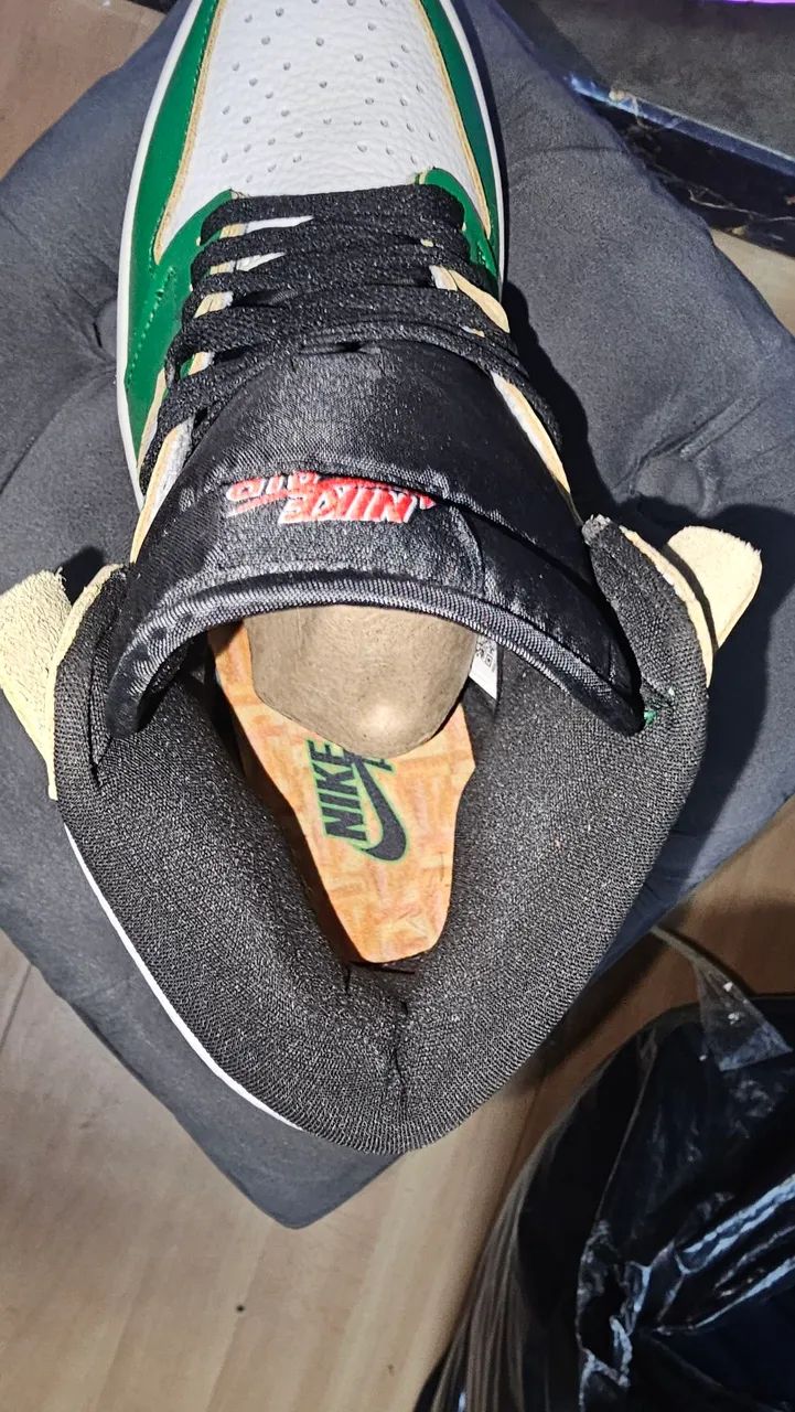 Air Jordan 1 Lucky Green - Foto 4