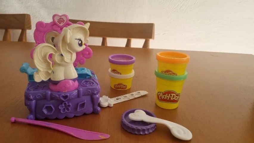 Penteadeira My litllePony PlayDoh - Foto 3