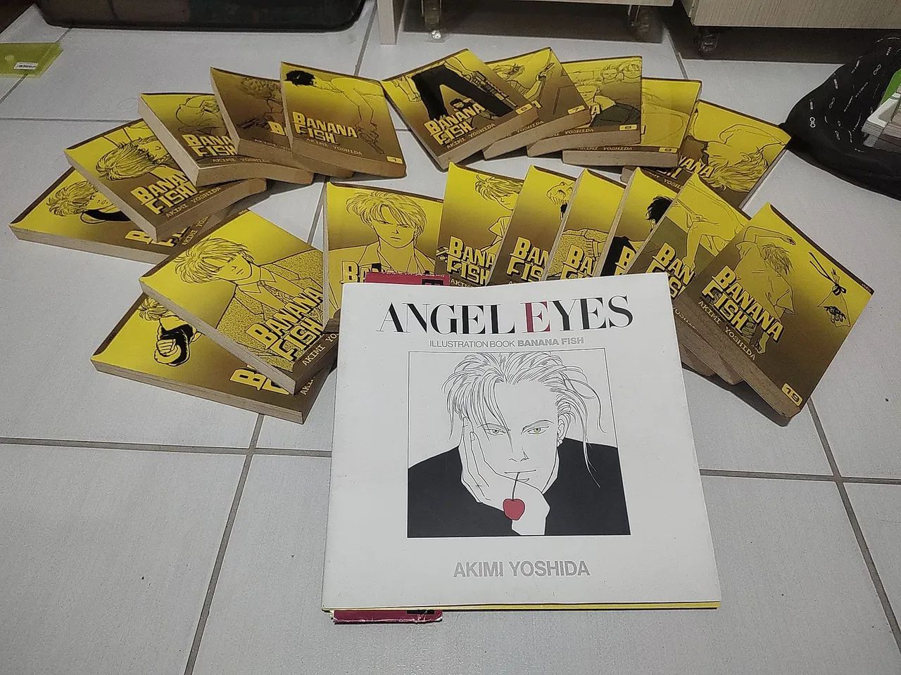 Banana Fish Edição Inglesa Vol 1 a 19(Completa) + Artbook Banana