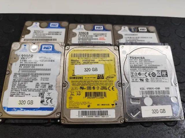 Hd 320 GB - Saudáveis - Preço unitário