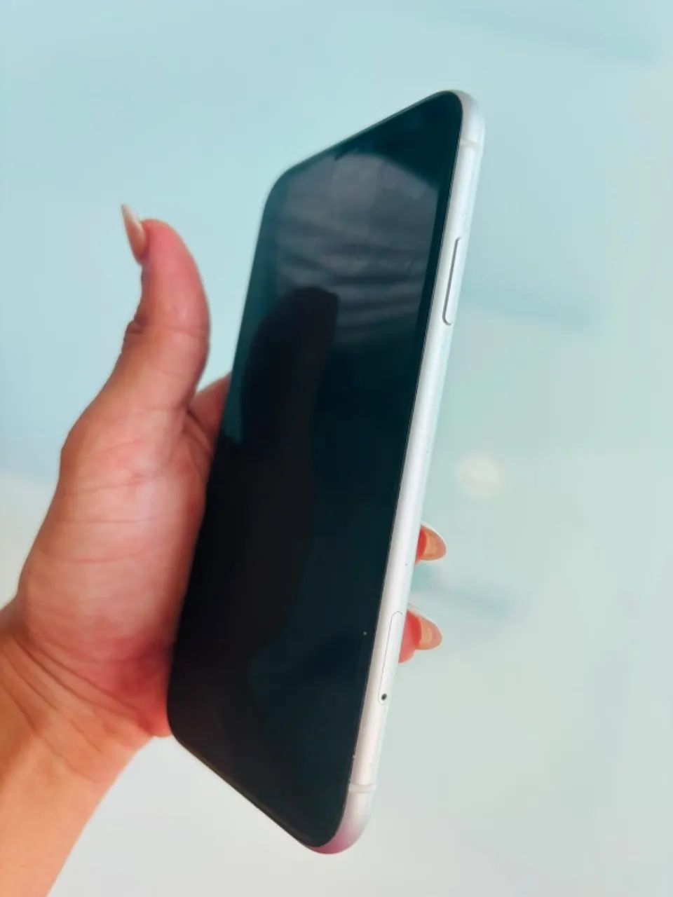 IPHONE 10 XR 64GB BRANCO BATERIA 100% - Foto 4