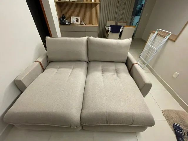 Sofa cama linho  - Foto 3