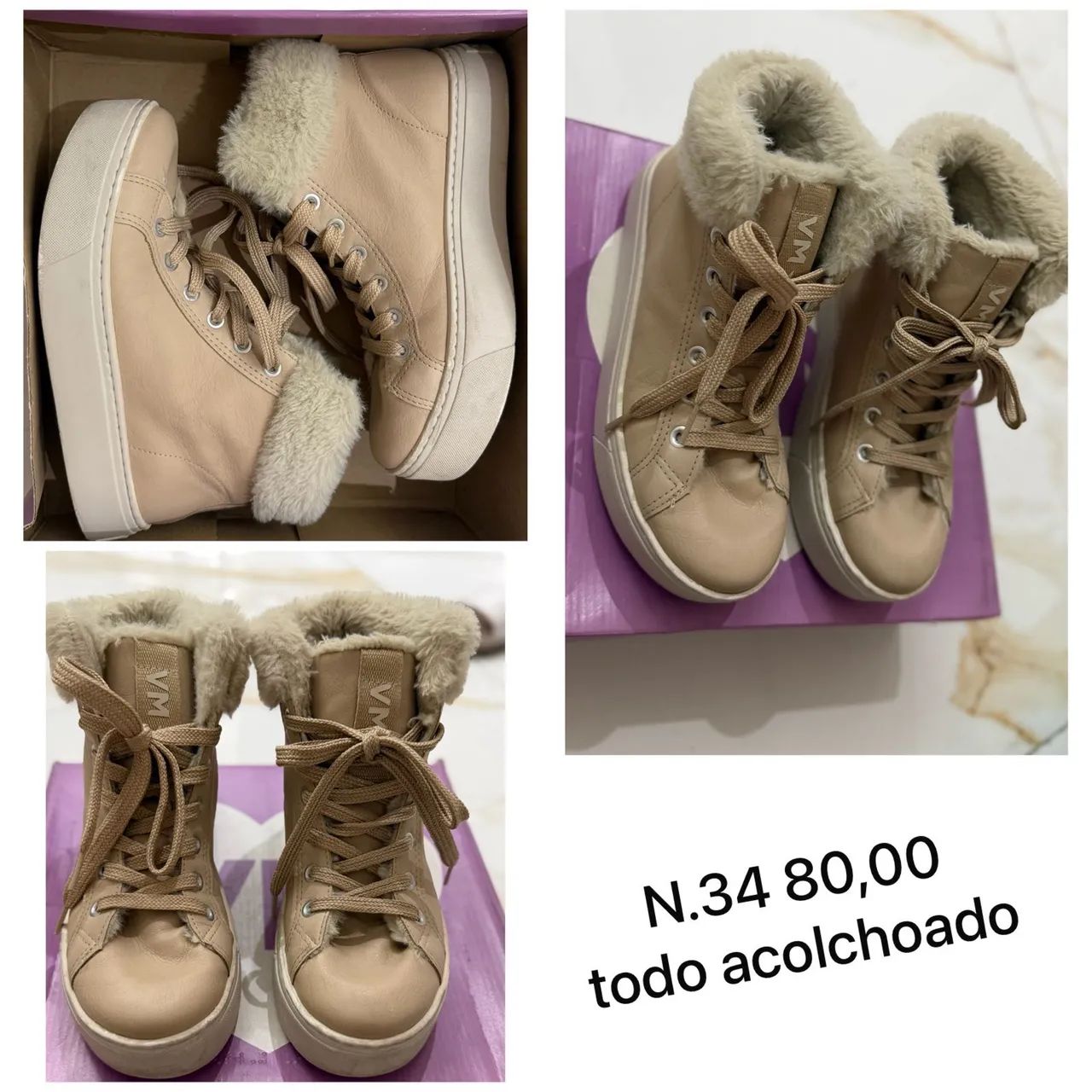 Tênis acolchoado- via Marte 