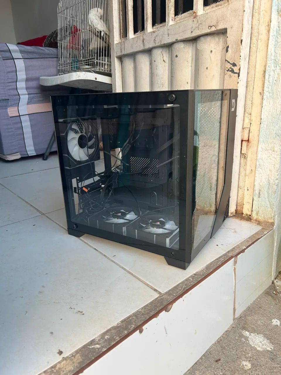 GABINETE GAMER COM FANS