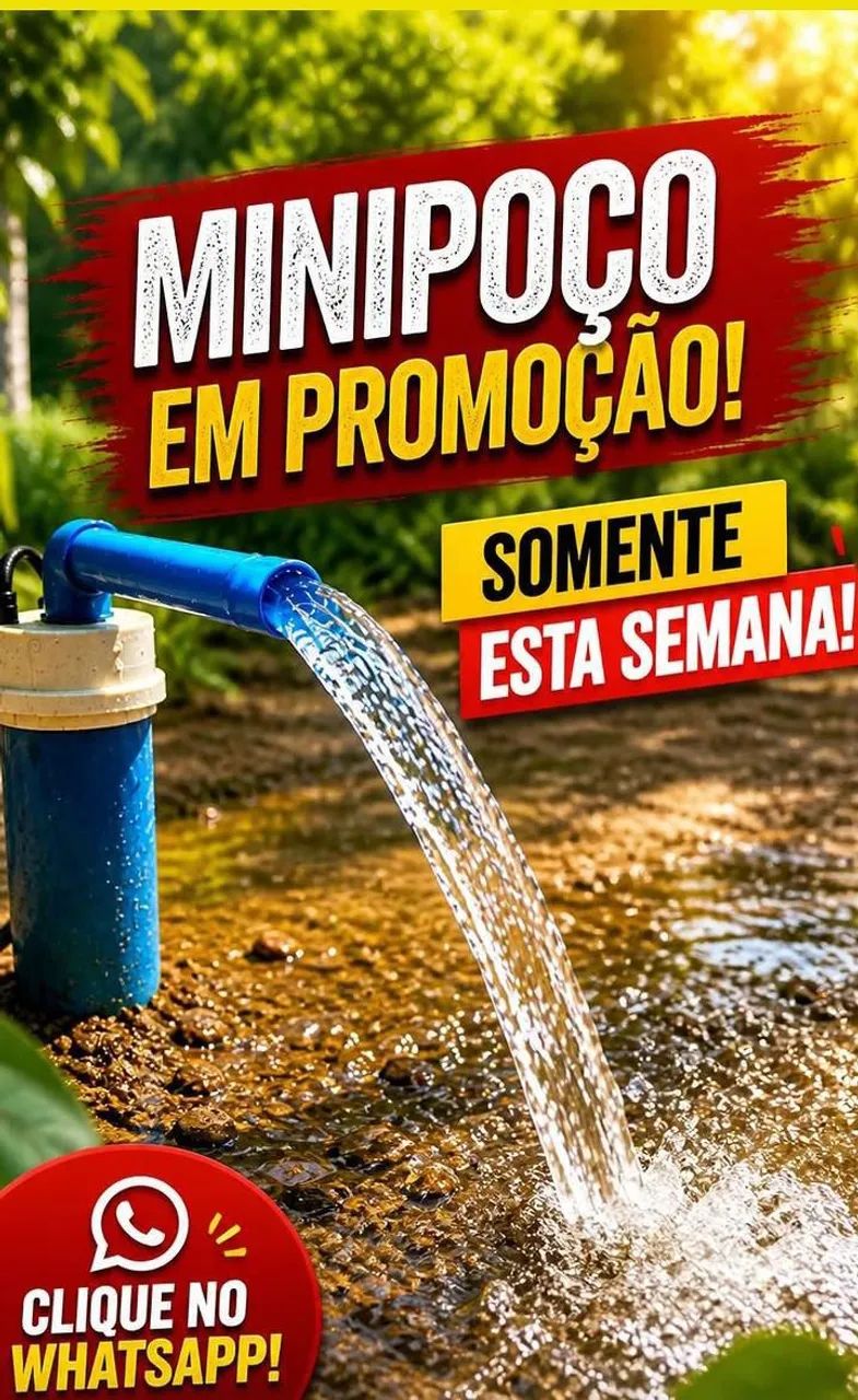 Poço artesiano e semi artesiano  - Foto 5