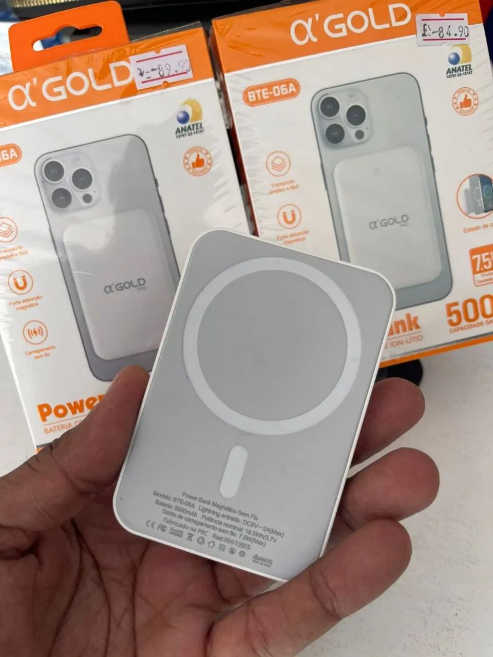 Carregador por indução iPhone e Samsung  - Foto 2