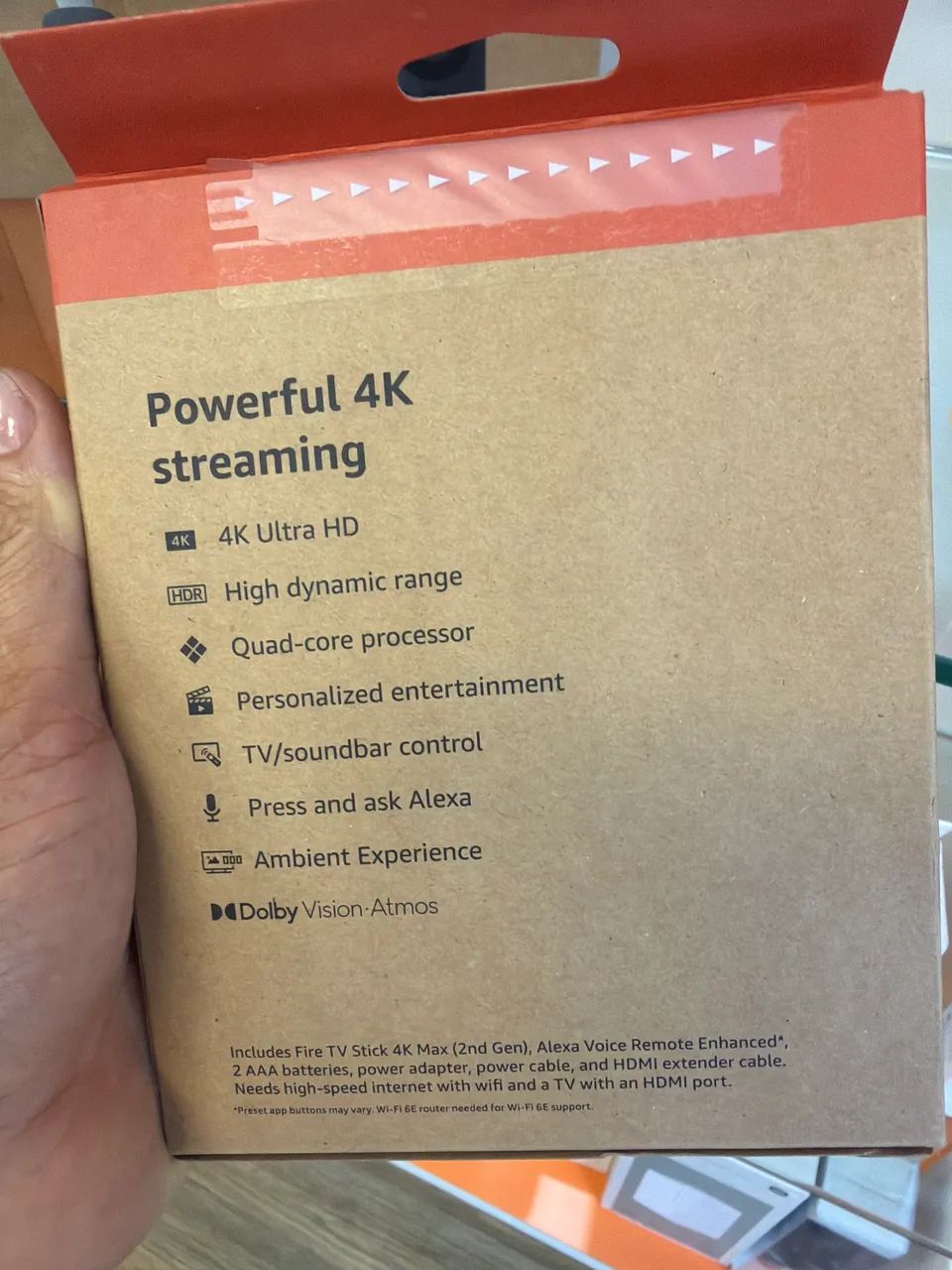 Fire Tv Stick 4k max 16gb - Foto 3