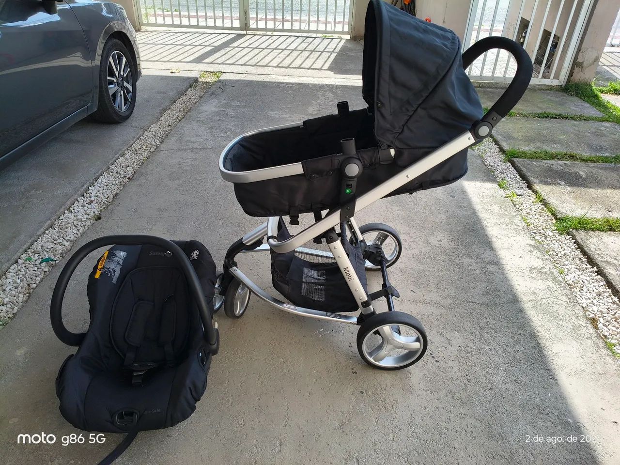 Carrinho de bebê 3 em 1 - Foto 4