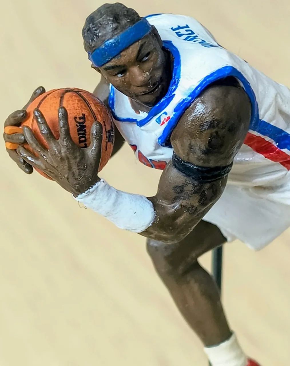 Boneco nba mcfarlane ben wallace detroit pistons - Foto 5