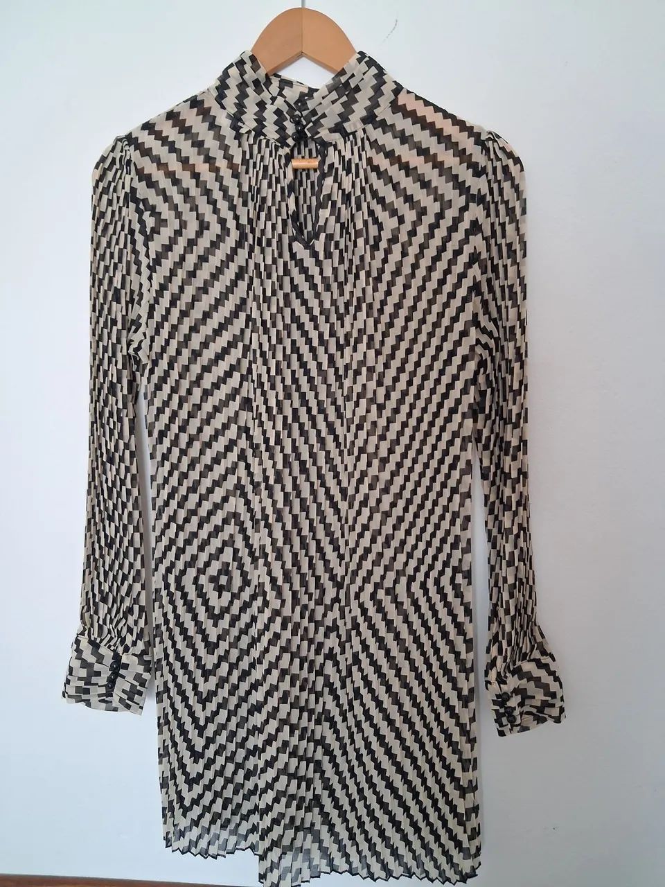 Vestido estampa geométrica - Foto 2