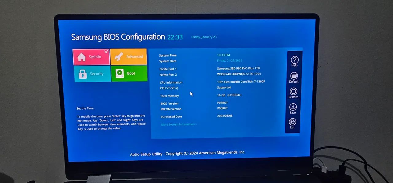 Notebook Galaxy Book3 360 i7 13ª Geração - Foto 3