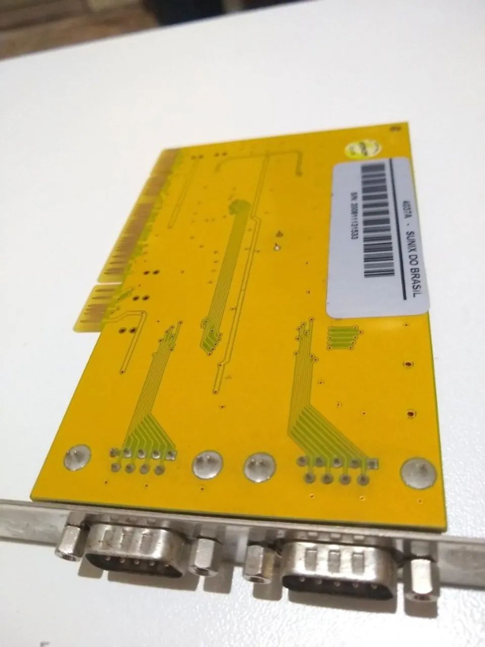 Placa Serial ISA SUNIX 2 Portas RS-232 Retro Vintage Para PCs Antigos - Foto 2