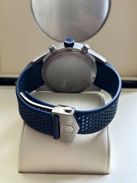 Relógio TAG HEUER CARRERA MIKRO PENDULUM PULSEIRA AZUL  - Foto 4