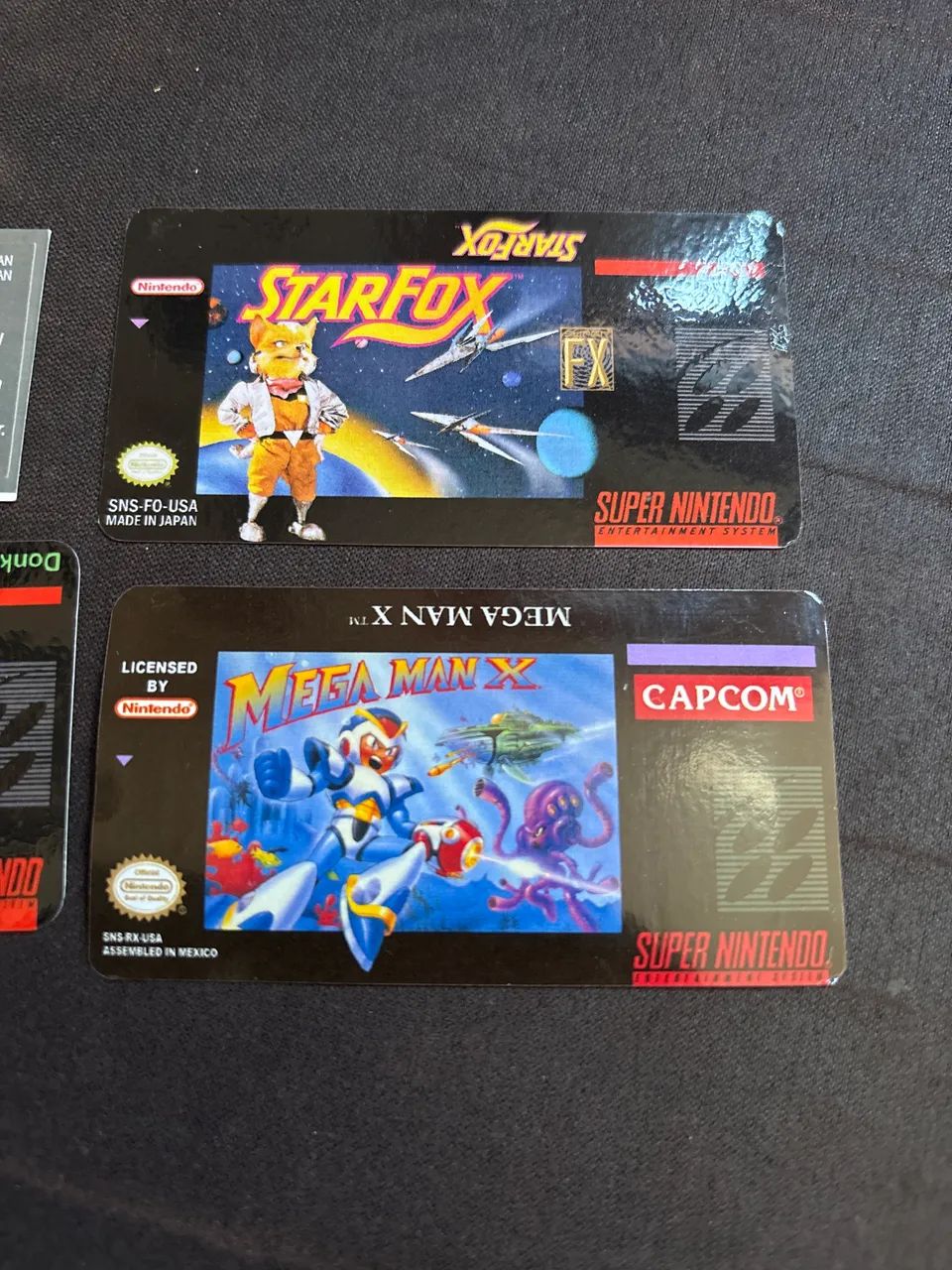 Labels Super Nintendo - Foto 2