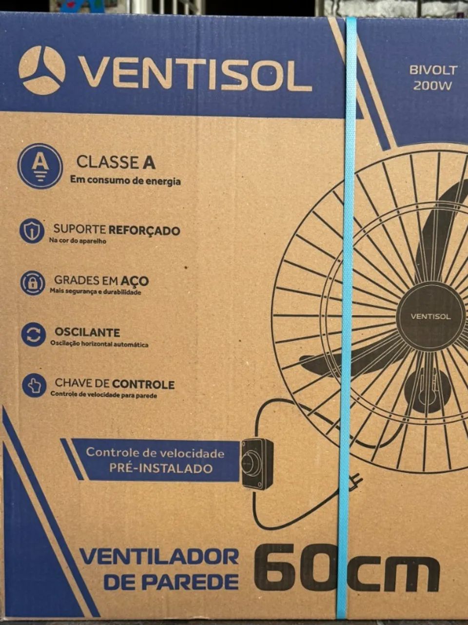 Ventilador de Parede Ventisol 60Cm - Foto 2