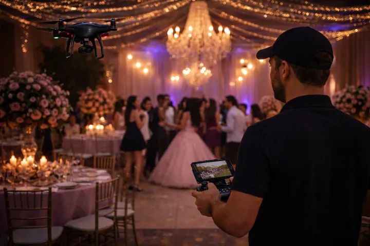 Filmagem de drone para eventos  - Foto 2