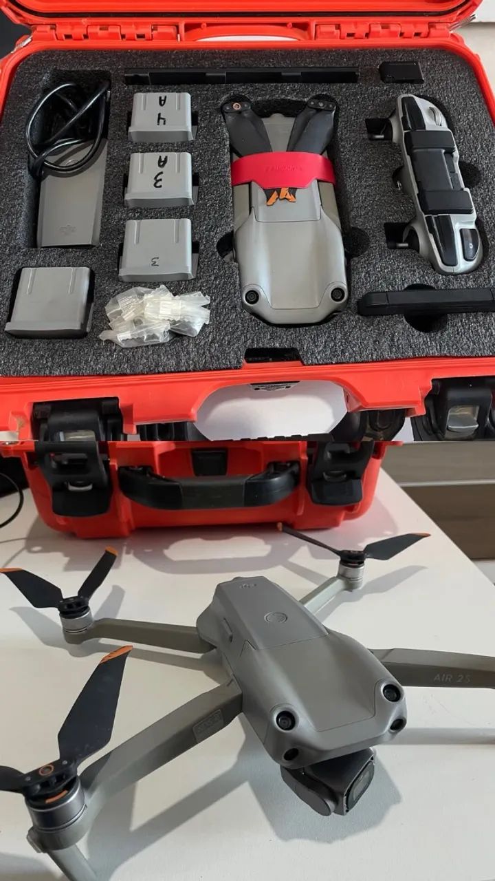 Drone DJI Air 2S Fly More Combo + Case Rígido de Transporte (Perfeito Estado) - Foto 2