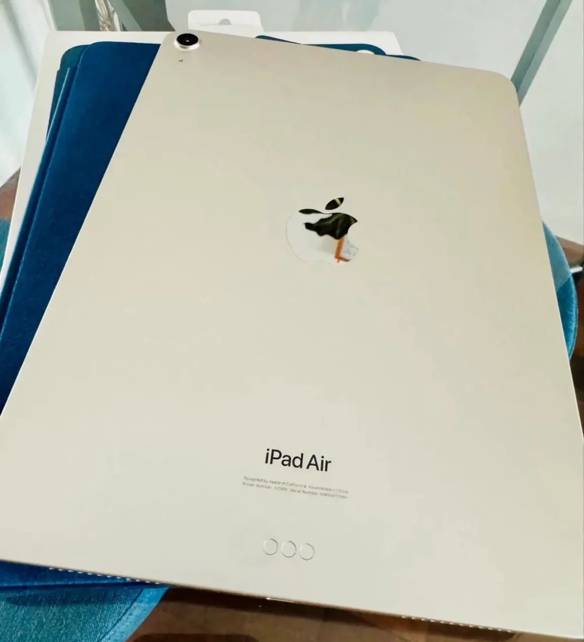 iPad Air 5ª Geração 256GB Wi-Fi + Smart Folio Apple - Impecável - Foto 3
