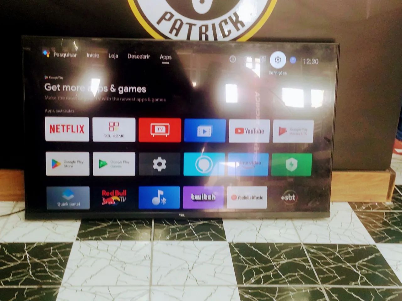 Vendo.smartv TCL 43 polegadas top de linha em estado de nova borda infinita com Android  - Foto 3