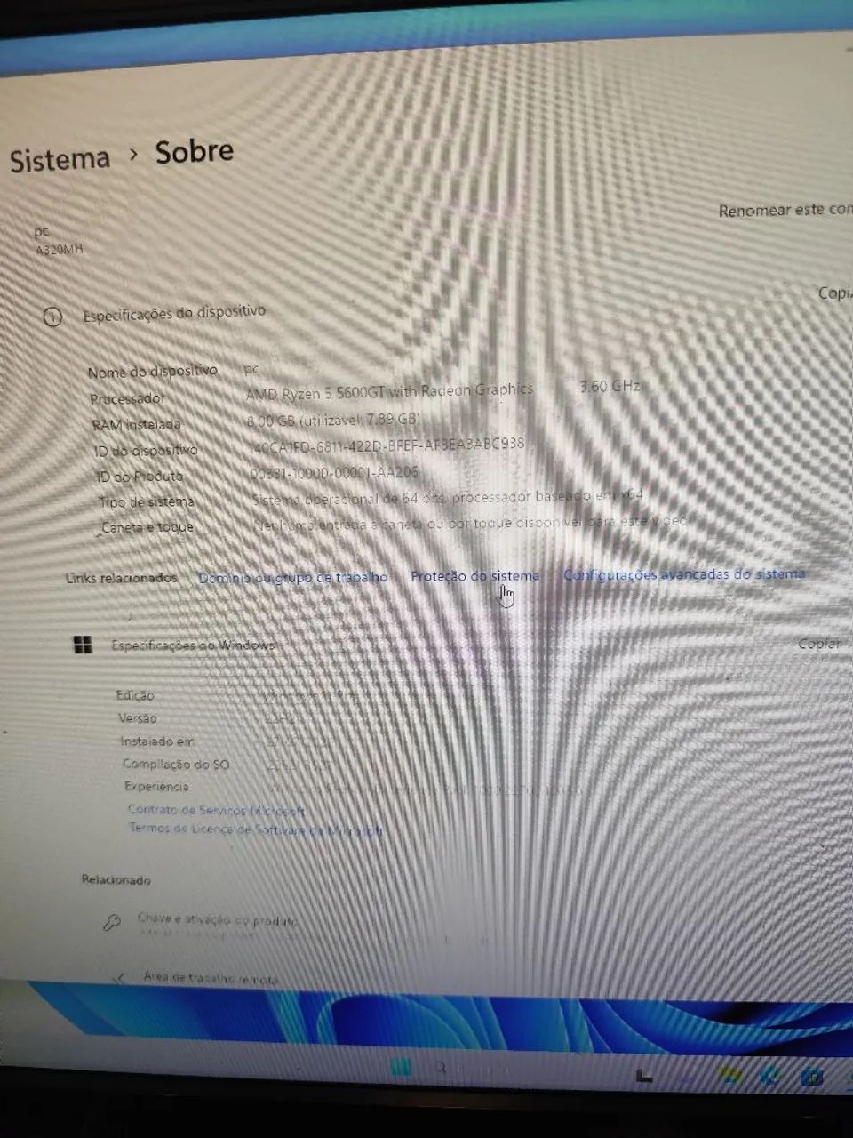 Pc ryzen 5 5600gt com gtx1650 - Foto 3