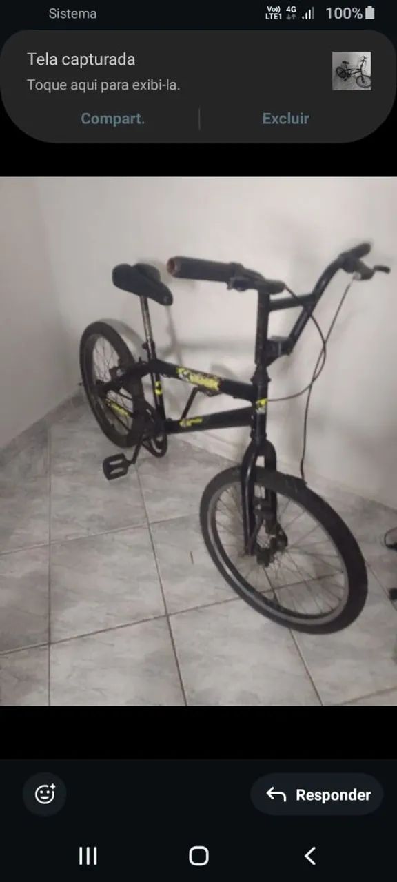 Vendo uma bicicleta cross - Foto 4