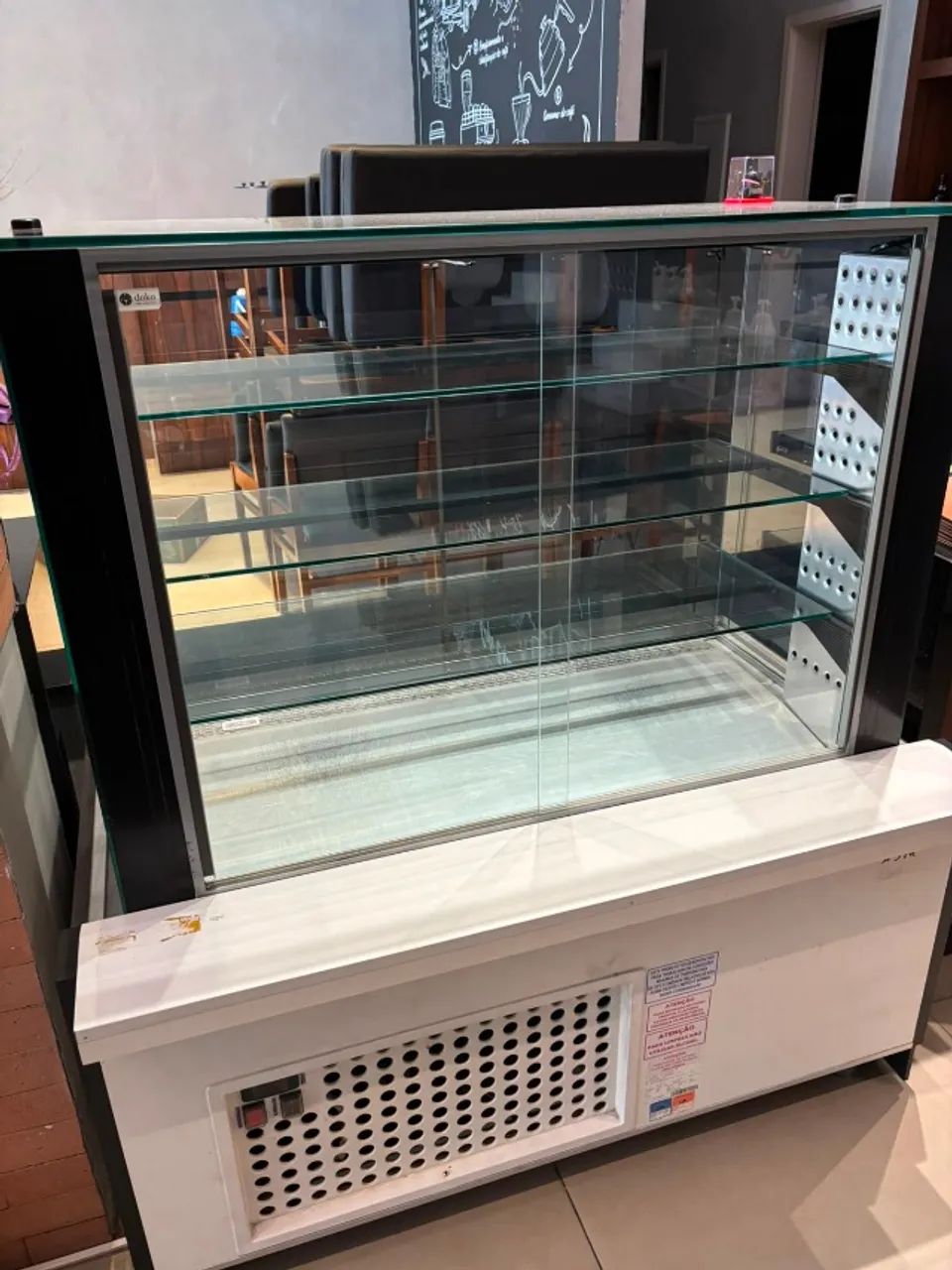 VITRINE REFRIGERADA RETA SLIM 1,3M ARTICO - Foto 2