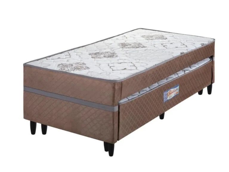 Cama Box Solteiro com Auxiliar Açucena D28 - ECOTEC/ entrega rápida  - Foto 2