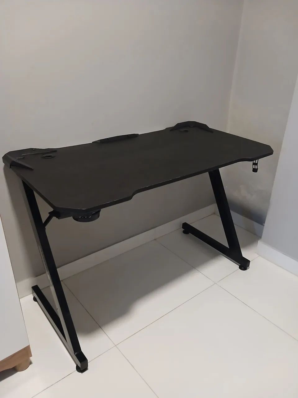 Mesa Gamer SuperFrame, Porta Copos e Redset, Fibra de Carbono