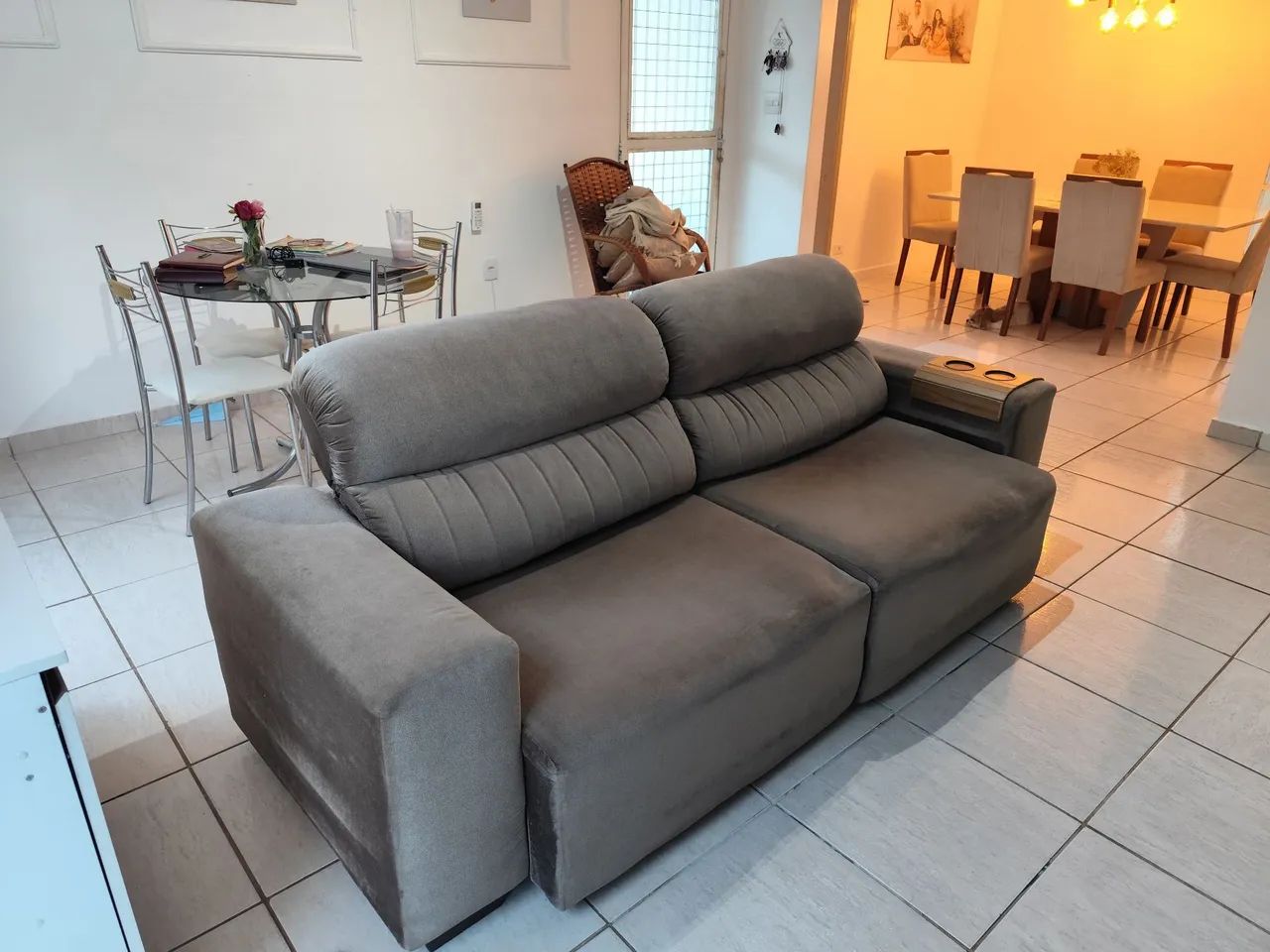 LINDO SOFÁ USADO - Foto 4