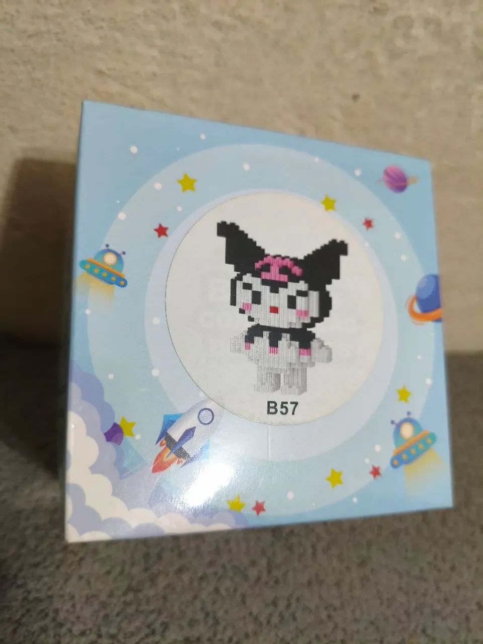 Bloco de montar kuromi hello kitty - Foto 2