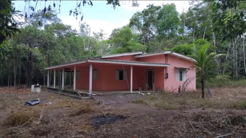 Terreno passando a ponte do Matapi 