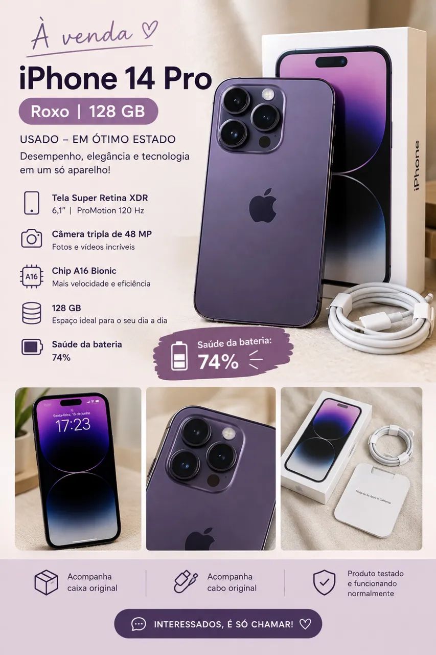 iPhone 14 Pro - Foto 5