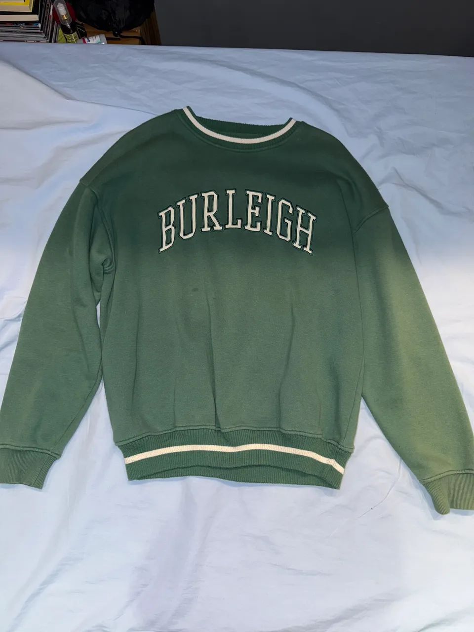 Moletom verde Burleigh - tamanho P