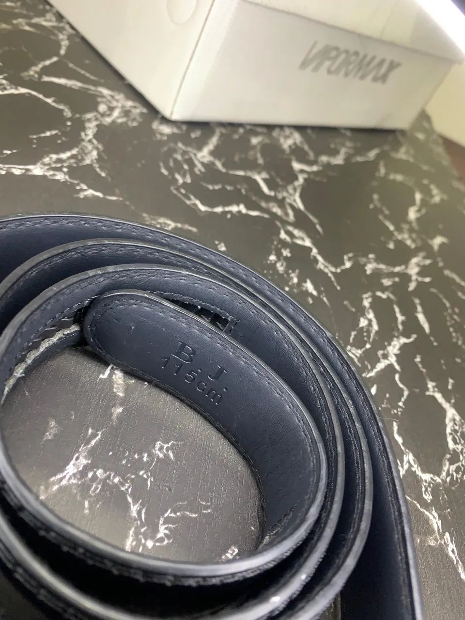 Cinto De couro Preto  - Foto 2